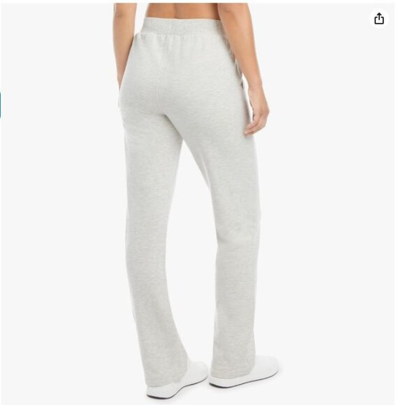 Danskin Women's Scuba Straight Leg Pant Cream Size L - Picture 3 of 3